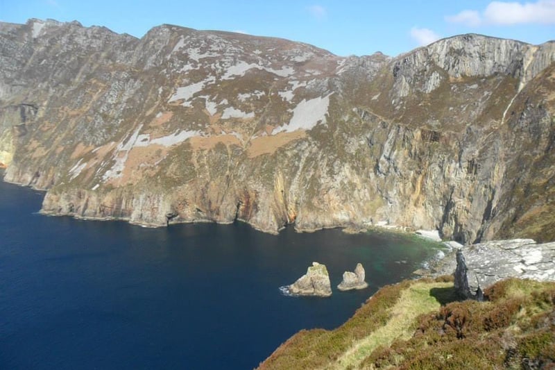 The majestic Sliabh Liag (Slieve League) in south west Donegal, the highest sea cliffs in Europe, will leave you awestruck. It's quite the drive to get there especially the final stretch but its well worth it when you do.