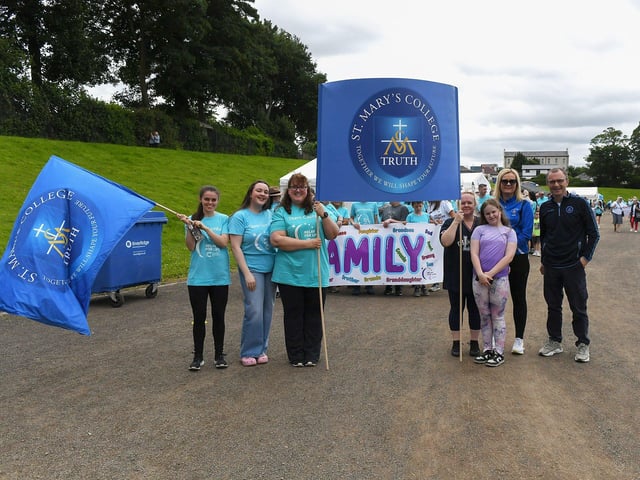 Forty teams, fundraising in the fight to beat cancer, participated in the 24 hour Legenderry Relay for Life at St Columba’s Park on Saturday. Photo: George Sweeney.