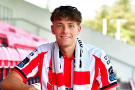 Derry City's new Dutch midfielder Nick Twisk.
