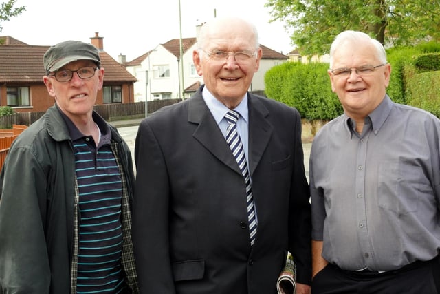 Thomas McCarron, Charlie Healy, Paddy Canning 2011. Hugh Gallagher.