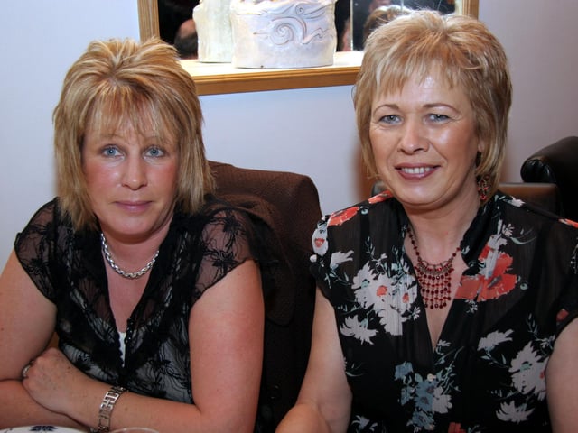 Yvonne and Marion welcome in the Chinese new year at The Mandarin Palace 0030JML