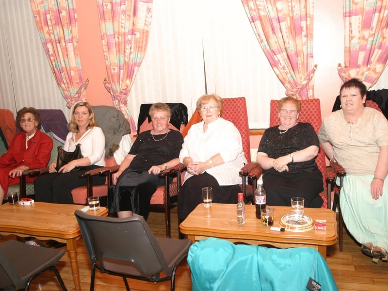 Christmas parties in Derry in December 2003.