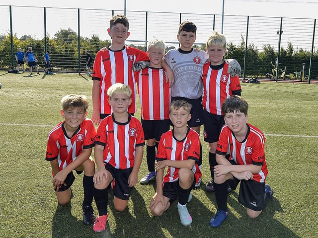 Tristar Year Group 2015 took part in the Kian Dawson Kirk Memorial Cup held at Leafair. Photo: George Sweeney