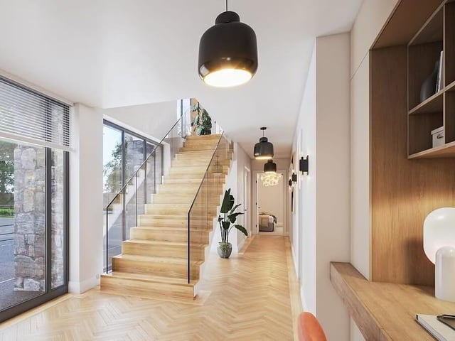 An interior view of The Boathouse, a four-bed detached home at Merchant's View, which is retailing for £750,000.