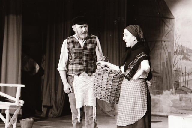 The production of Fiddler on the Roof staged in the Carnhill area of Derry back in March 1984.