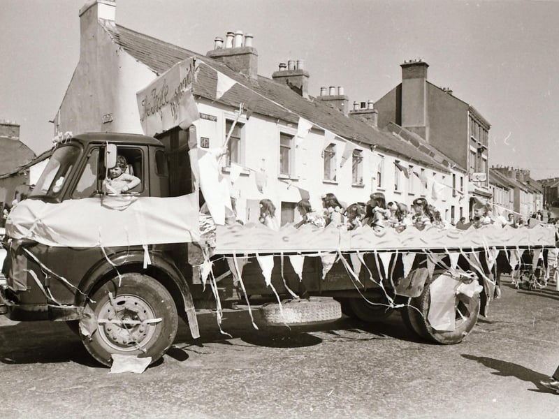 Floats at the BCA Festival in 1974.