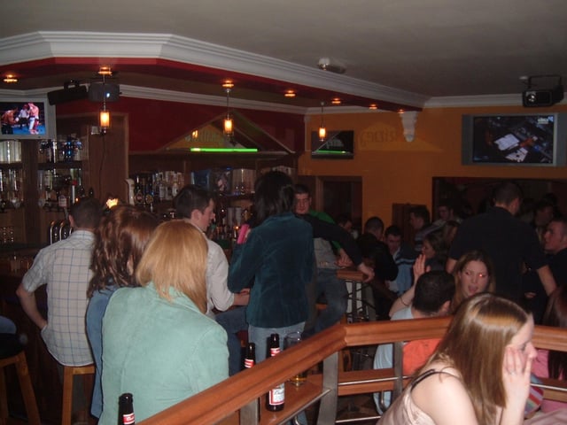 Briney's Bar Clonmany in December 2004.