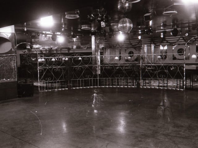 Inside The Continental Club in 1985.