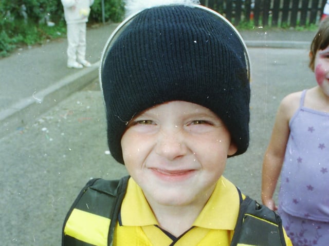 A busy bee at the Leafair Fun Day.