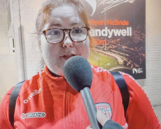 Title winning talk from this Derry City fan after Friday night’s victory over Cork City.