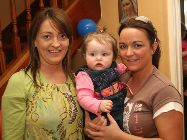 A birthday party for Naomi Brown back in 2005.