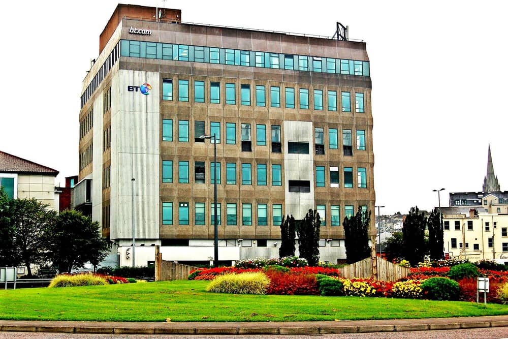 The BT building in Derry