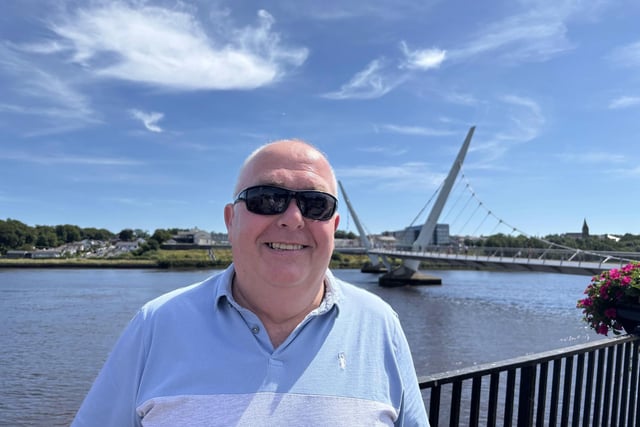 Peter Hardy, who is originally from Donegal but who now lives in Derry, said he thinks that bonfires on both sides of the community should be banned.