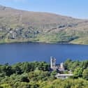 The stunning Glenveagh National Park and Castle in Donegal.