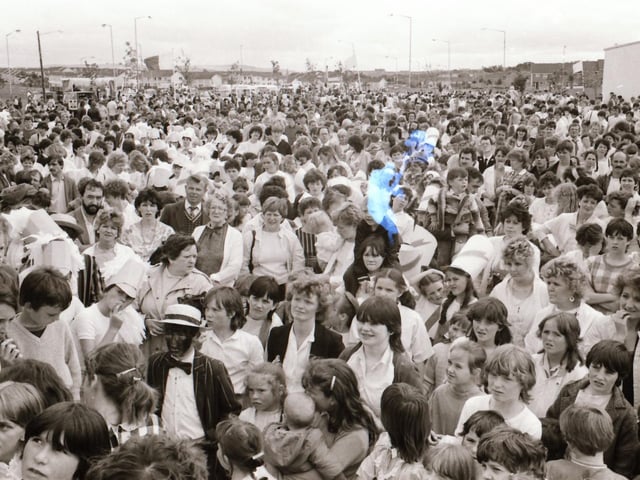 Scenes from the Galliagh Festival back in July 1985.