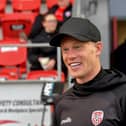 Wigan Athletic and Republic of Ireland international James McClean at the game between Derry City and Shamrock Rovers on Monday evening.  Photo: George Sweeney.  DER2318GS – 30