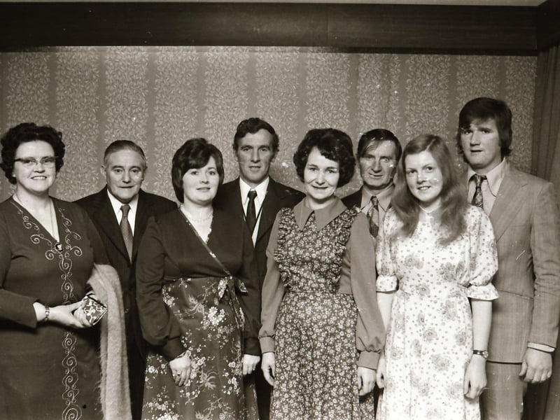 Attendees at the Clonmany I.C.A. Guild annual dinner dance in the Ballyliffin Hotel.