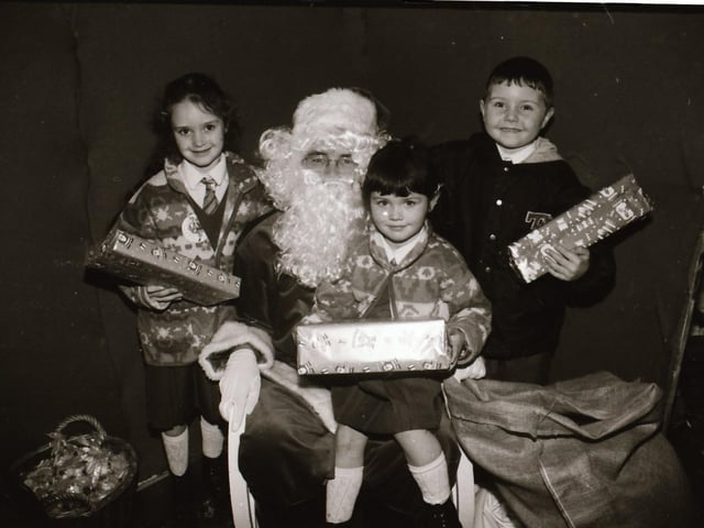 Santa at Quayside.
