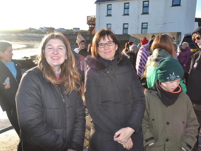 Malin Head St Stephen's Day Swim in aid of Malin Head Community Association Ltd and Ronald McDonald House. Pictures: Malin Head Community on Facebook:Malin Head St Stephen's Day Swim