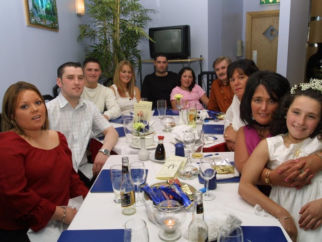Catherine Mooney's Confirmation at Mandarin Palace.