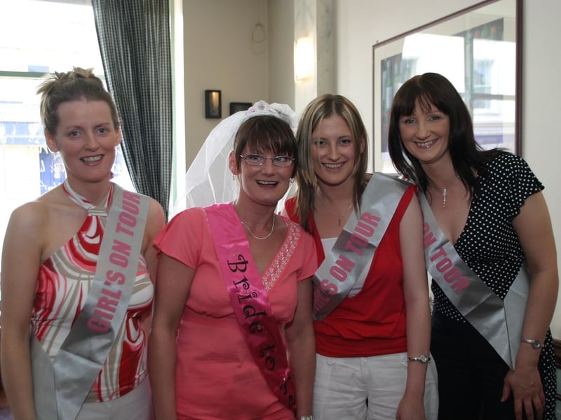 Parties and nights out in July 2004. Linda Irwin