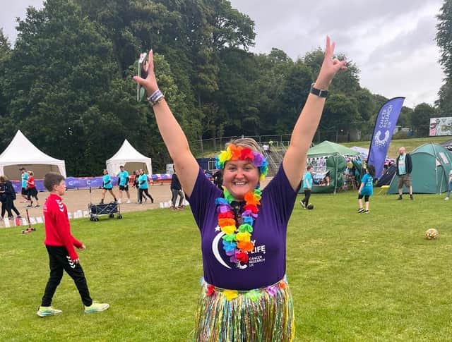 Claire completed the Relay for life Legenderry 2022