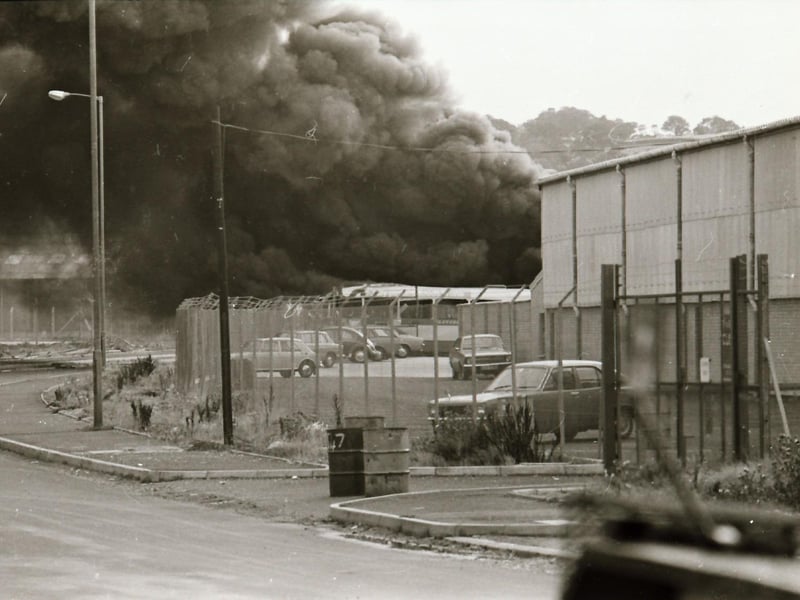 Bomb detonates at the bus depot.