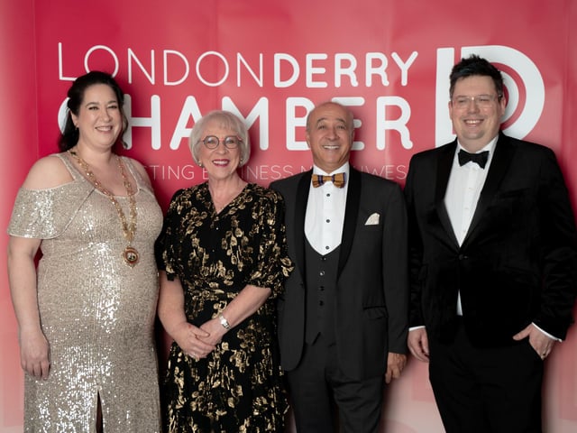 Chamber President Selina Horshi pictured with her family.