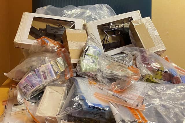 Police seizure.
