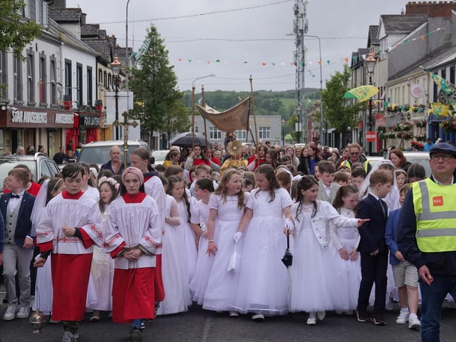 Corpus Christi Procession in Buncrana.