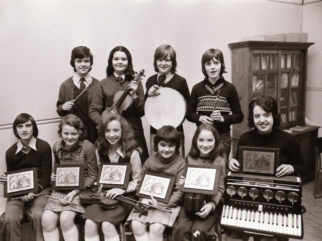 Young musicians in 1975.