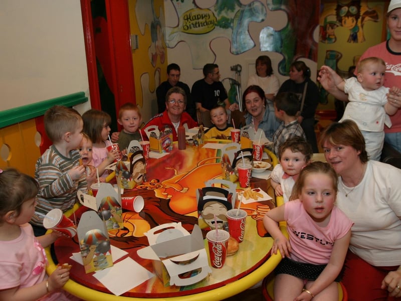 Birthday celebrations for Conal Mclaughlin.