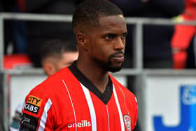 Sadou Diallo, Derry City FC. Photo: George Sweeney. DER2333GS – 26 