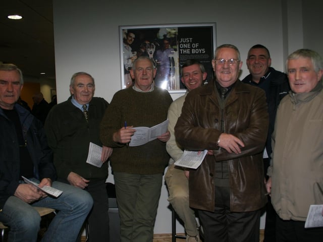 Derry and Donegal people enjoying a night at Lifford races in April 2005.