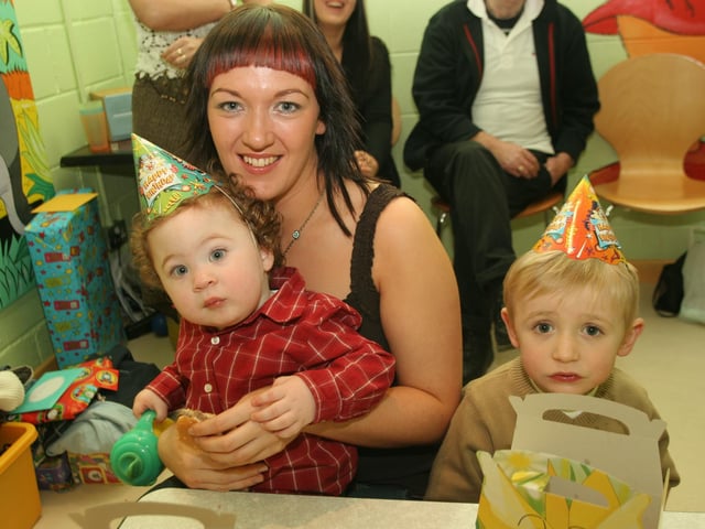 Brandon's Birthday with friends and family.