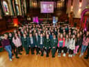 The Generation Innovation team with local young people from Derry and Strabane