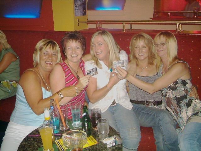 Pictured are people at pubs and nightclubs in Derry back in August 2005.
