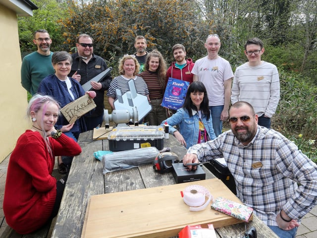 The Switch to Repair volunteer team.