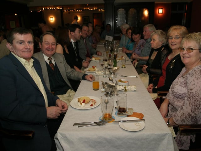 Derry Christmas parties 20 years ago in December 2003