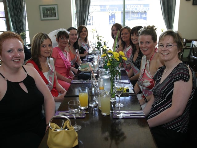 Marie's hen do celebrations!