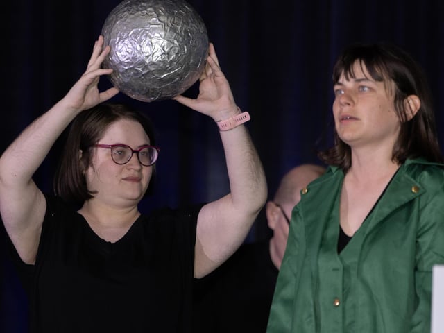 A scene from the show.