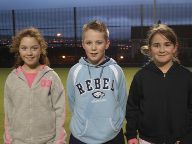 Out for a game of football in 2005 for Jarlath Canning's birthday.