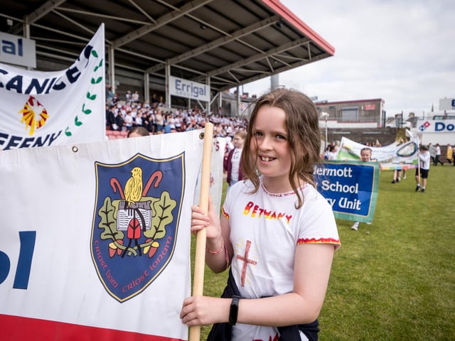 The annual Fan the Flame mass was celebrated recently in Celtic Park for pupils who recently made their confirmation.