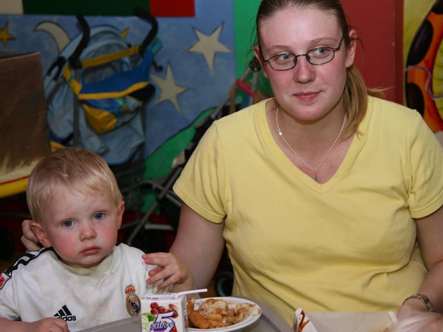 Parties and celebrations in Derry back in July 2005: Sarah Ramsey.