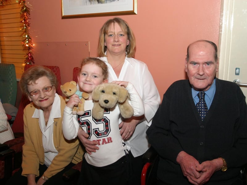 Christmas parties in Derry in December 2003.