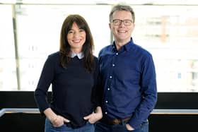 Davina McCall and Nicky Campbell