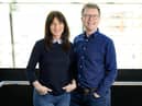 Davina McCall and Nicky Campbell