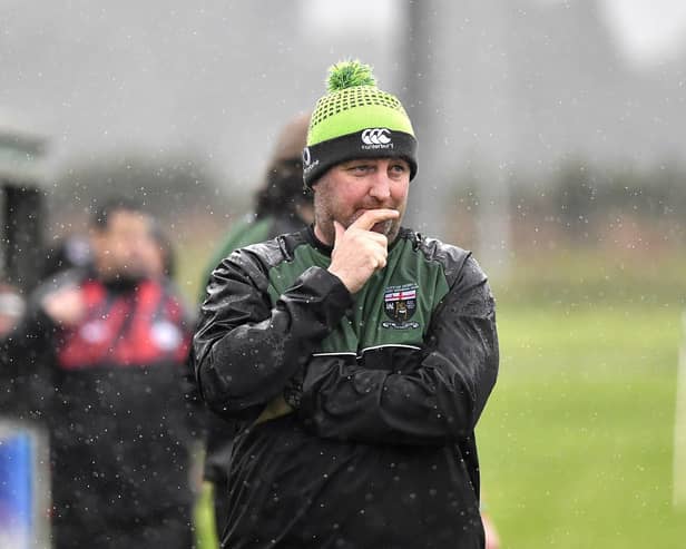 City of Derry Head Coach Neil Beddow. Photo: George Sweeney