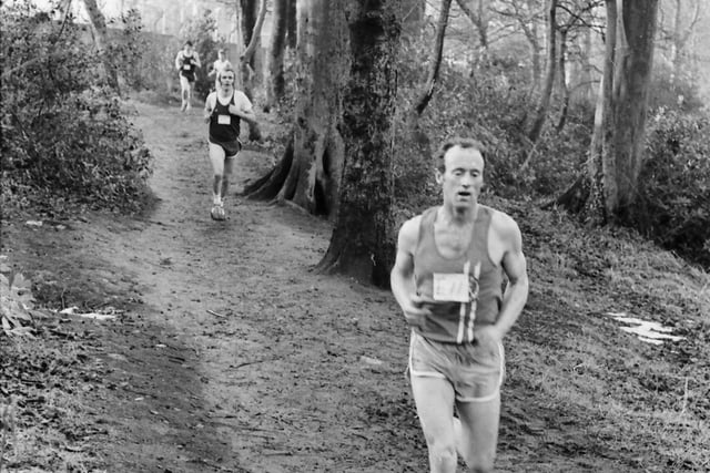 Action from the Ulster Cross Country Championships at St Columb's Park in Derry 40 years ago back in January 1984.