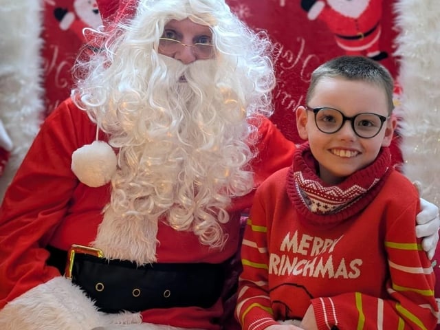 Visitors from the Western Trust's Children’s Disability Service enjoying an amazing Santa experience evening at Destined.